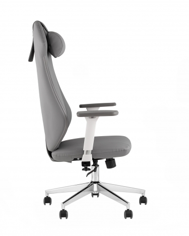 Кресло руководителя Stool Group TopChairs Trophey серый