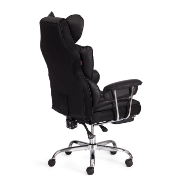 Кресло Tetchair Comfy CR кож/зам, черный