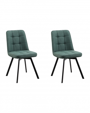Стул Stool Group Pleid вращающийся зеленый 2 шт.