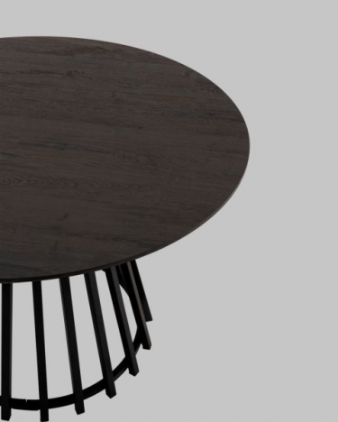 Стол обеденный Stool Group Daphne 12075 см темное дерево