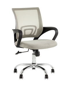 Кресло офисное Stool Group TopChairs Simple New серый спинка сетка