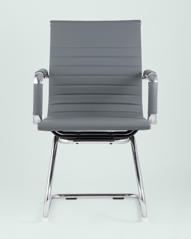 Кресло для посетителей Stool Group TopChairs Visit серое 2 шт.