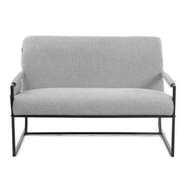 Диван Tetchair Charli LUX/Чарли Люкс велюр/букле, VT shape silver