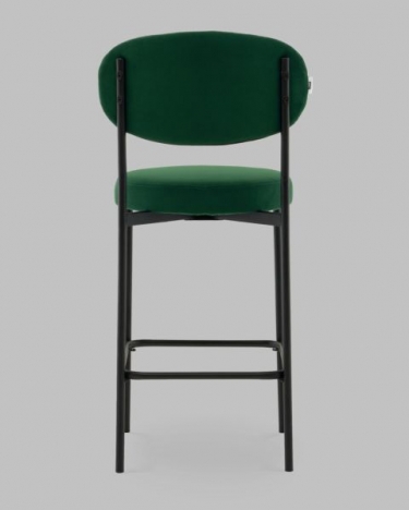 Стул Полубарный Stool Group Бриф DD ПБ велюр зеленый