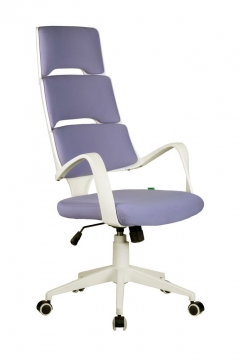 Кресло оператора Рива Riva Chair SAKURA белый пластик Лиловый