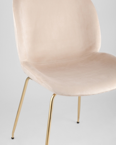 Стул Stool Group Beetle Бежевый
