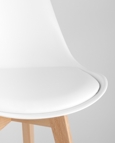 Стул Stool Group Frankfurt Белый