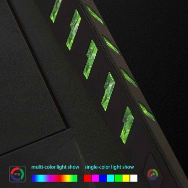 Геймерский стол Eureka Eureka Z2 c RGB подсветкой