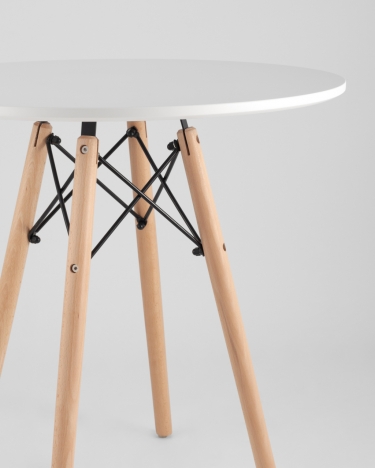 Стол обеденный Stool Group DSW D70 Белый