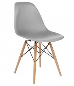 Стул для кухни Цвет мебели Eames SC-001 Серый