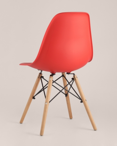 Стул Stool Group Eames DSW Красный