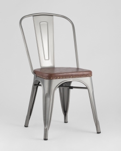 Стул Stool Group TOLIX SOFT мягкий Серебристый