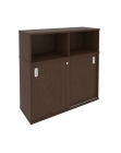 Шкаф-купе приставной Рива Metal System Б.ШК-3 Венге/Белый
