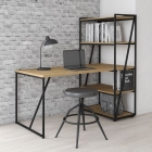 Стол компьютерный Skyland LOFTIS LMST 1515 Дуб Бофорд/Черный