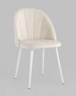 Стул Stool Group Логан white велюр Молочный