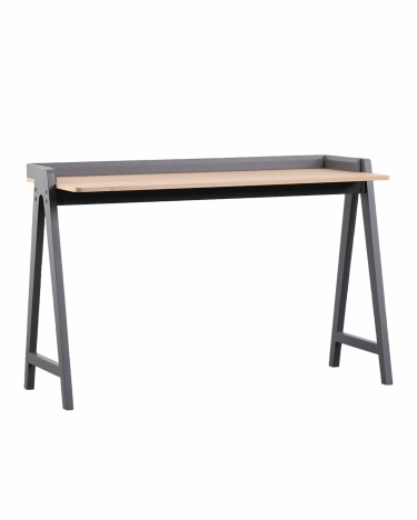 Стол письменный Stool Group Pyramid 11853 светлое дерево/серый
