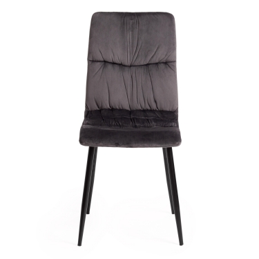 Стул Tetchair FURLA mod. 4816 металл/вельвет, 89х56х44см, серый