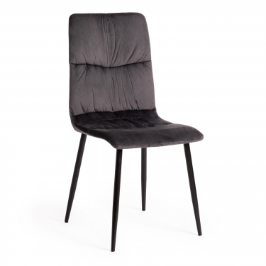 Стул Tetchair FURLA mod. 4816 металл/вельвет, 89х56х44см, серый
