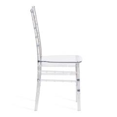 Стул Tetchair CHAVARI mod. 101 пластик, 40.5 х 49 х 88.5 см, Transparent Прозрачный