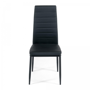 Стул Tetchair Easy mod. 24 / 1 шт. в упаковке металл/экокожа, 40x42x95.5см, черный