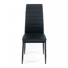 Стул Tetchair Easy mod. 24 / 1 шт. в упаковке металл/экокожа, 40x42x95.5см, черный
