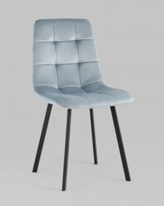 Стул Stool Group Chilly велюр серо-голубой 4 шт.