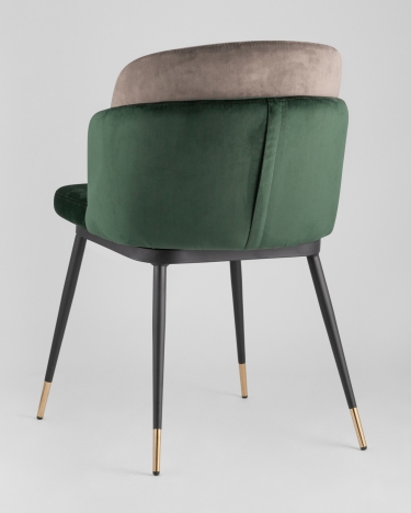 Стул мягкий Stool Group Пенелопа зеленый 2 шт