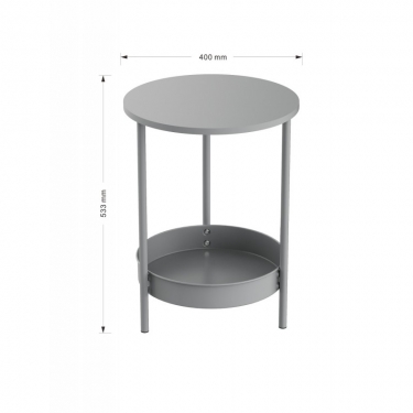 Журнальный столик Eureka DSN-03777G Grey
