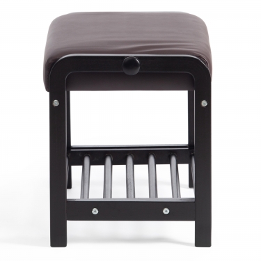Обувница Tetchair AX-1021 экокожа темно-коричневая
