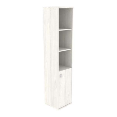Шкаф высокий узкий правый Рива STYLE Л.СУ-1.2 Пр Дуб Наварра