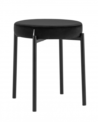 Табурет Stool Group Рио велюр Черный