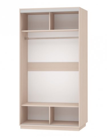 Шкаф-купе двухдверный Е1 Экспресс Хит Экспенс Дуб молочный