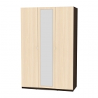 Шкаф распашный Аларти R-198х135х60-1-TR-MВенге-ДМ