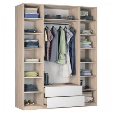 Шкаф распашный Аларти R-230х180х60-2-PO-MВенге