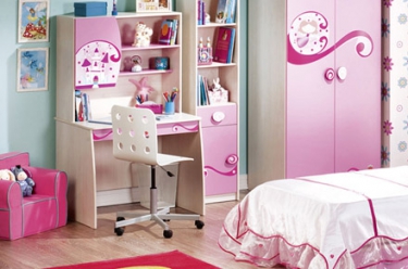 Коллекция мебели для девочек Princess (Cilek)