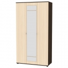 Шкаф распашный Аларти АлисаH5_M 2230х1200х540 с торцевой ручкой Венге-ДМ