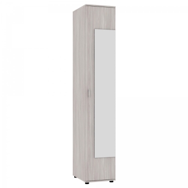 Шкаф распашный Аларти Алиса H1_M 2230х400х540 ручка скоба 96мм ЯШС