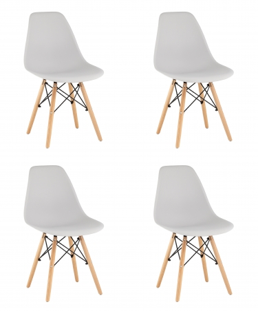 Стул Stool Group Style DSW x4 Серый