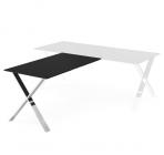 Брифинг-приставка Profoffice ANCONA 107 301 f.black0720 Черный Хром