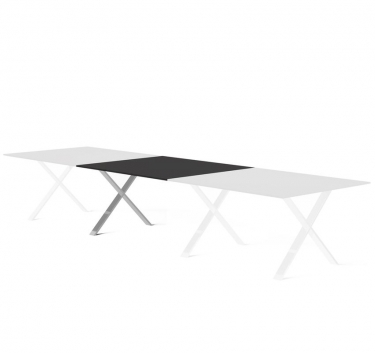Центральный модуль стола Profoffice ANCONA 107 805/2_bf.black0720 Черный Хром