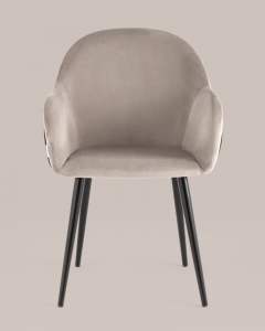 Стул Stool Group Новел велюр Серо-коричневый