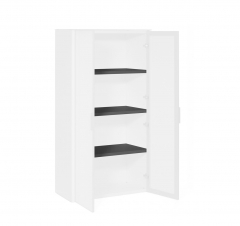 Комплект полок, 3 шт. Profoffice GALA LIBW/899 BLACK GLASS Черный