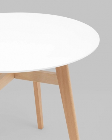 Стол Stool Group Target Circle 9090 Белый