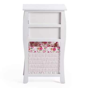 Тумба с корзиной и 2 ящиками Tetchair Secret De Maison ARC 2 mod. HX16-827 S Белый