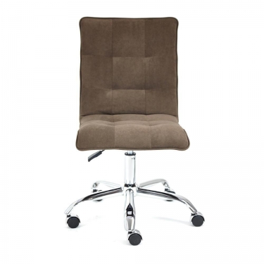 Кресло Tetchair ZERO флок , коричневый, 6