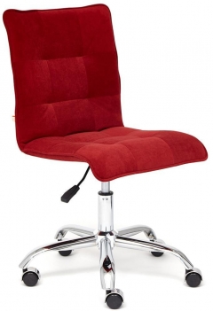 Кресло Tetchair ZERO флок , бордовый, 10