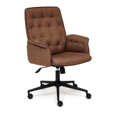Кресло Tetchair MADRID ткань, коричневый, F25/ЗМ7-147