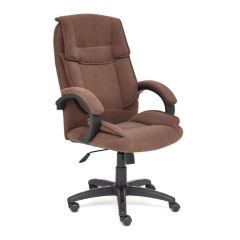 Кресло Tetchair OREON флок, коричневый, 6