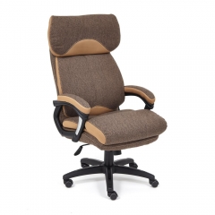 Кресло Tetchair DUKE ткань, коричневый/бронзовый, MJ190-7/TW-21