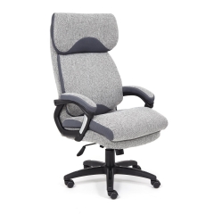 Кресло Tetchair DUKE ткань, серый/серый, MJ190-21/TW-12